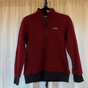 Patagonia Woolyester Fleece Pullover Oxide Red XS